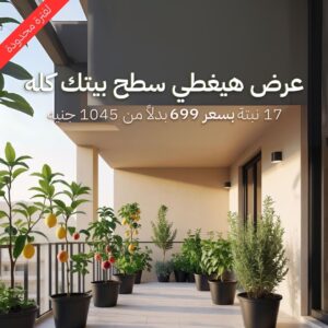 عرض هيغطي سطح بيتك كله